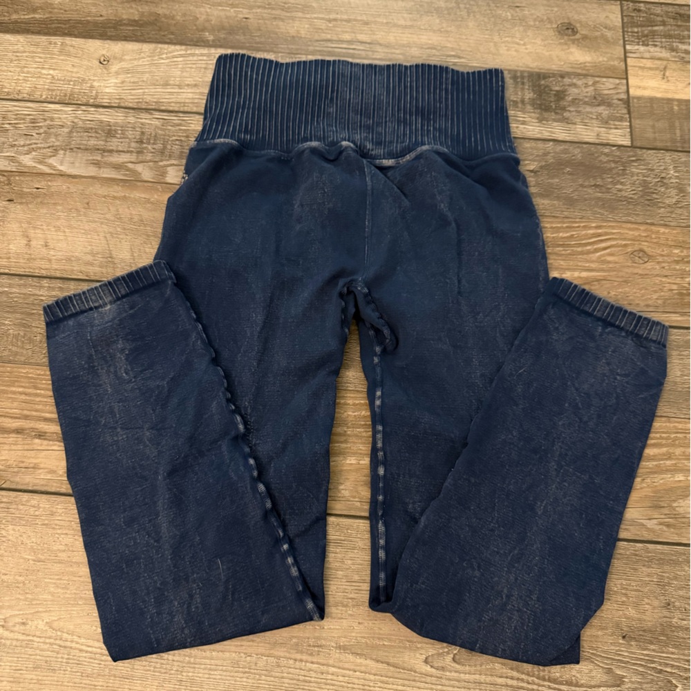 Free People Navy Leggings